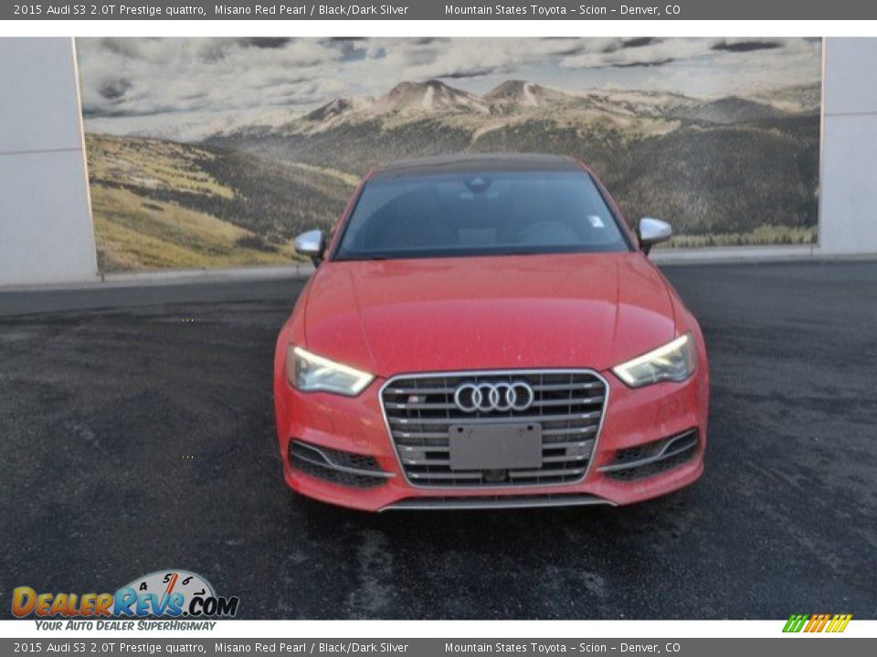 2015 Audi S3 2.0T Prestige quattro Misano Red Pearl / Black/Dark Silver Photo #8