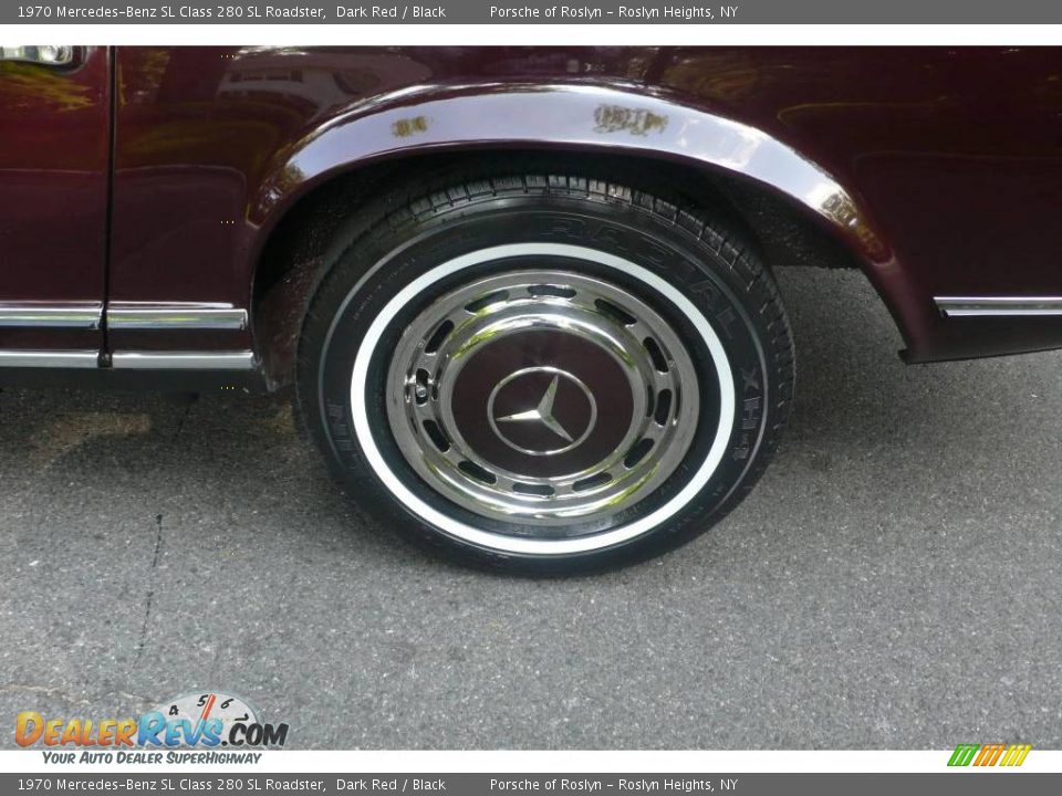 1970 Mercedes-Benz SL Class 280 SL Roadster Dark Red / Black Photo #17