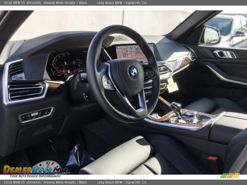 2019 BMW X5 xDrive40i Mineral White Metallic / Black Photo #5