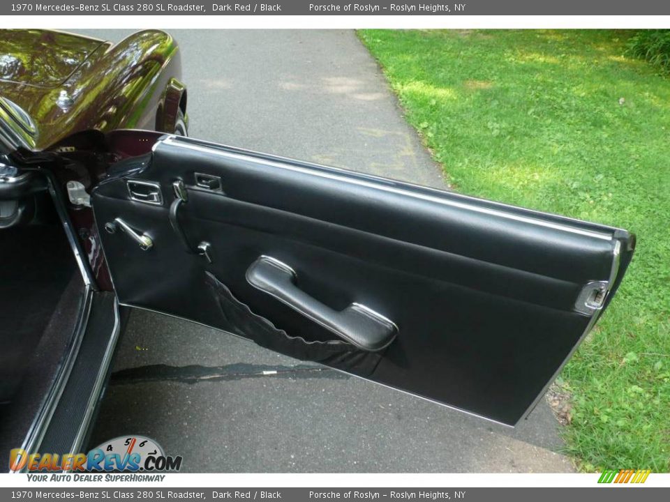 1970 Mercedes-Benz SL Class 280 SL Roadster Dark Red / Black Photo #28