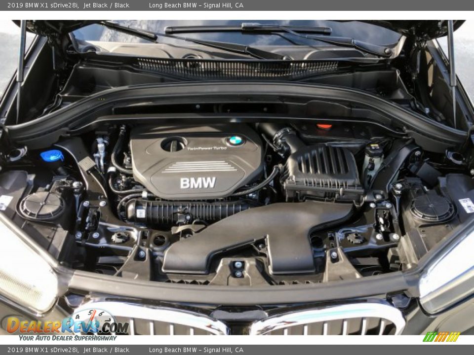 2019 BMW X1 sDrive28i Jet Black / Black Photo #8