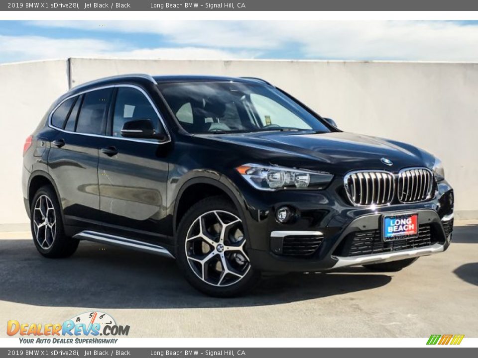 2019 BMW X1 sDrive28i Jet Black / Black Photo #12