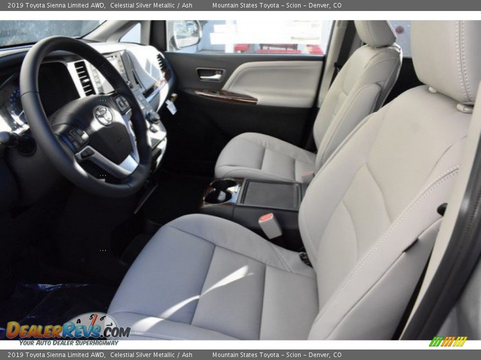 2019 Toyota Sienna Limited AWD Celestial Silver Metallic / Ash Photo #6