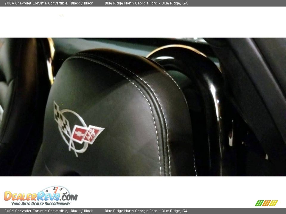 2004 Chevrolet Corvette Convertible Black / Black Photo #14