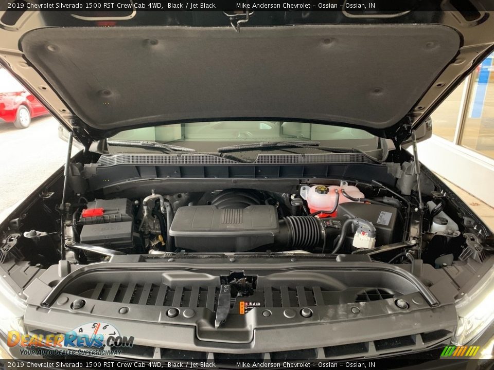 2019 Chevrolet Silverado 1500 RST Crew Cab 4WD Black / Jet Black Photo #3