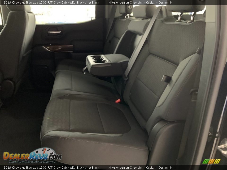 2019 Chevrolet Silverado 1500 RST Crew Cab 4WD Black / Jet Black Photo #18