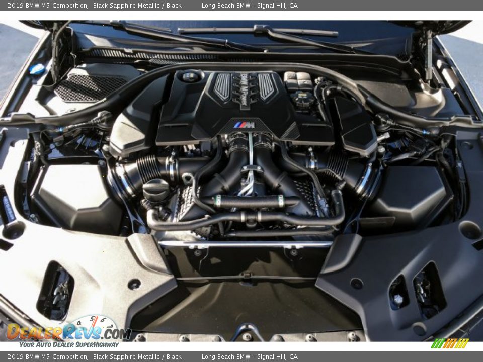 2019 BMW M5 Competition 4.4 Liter M TwinPower Turbocharged DOHC 32-Valve VVT V8 Engine Photo #8