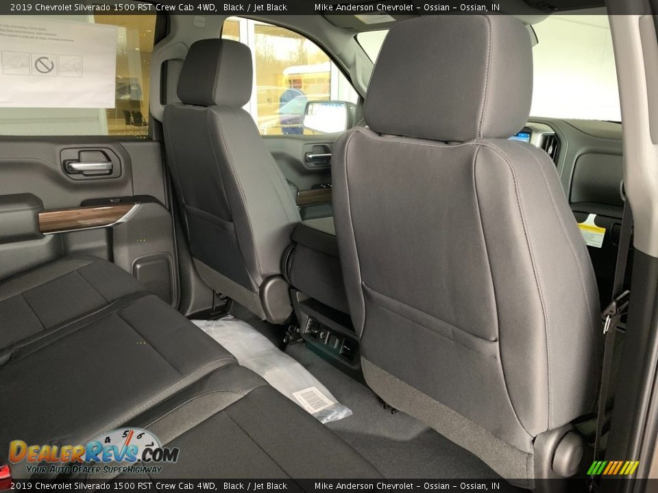 2019 Chevrolet Silverado 1500 RST Crew Cab 4WD Black / Jet Black Photo #26