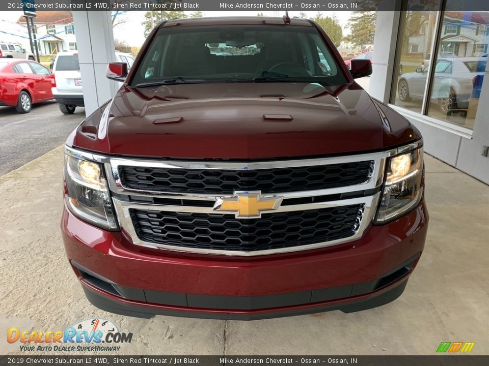 2019 Chevrolet Suburban LS 4WD Siren Red Tintcoat / Jet Black Photo #2