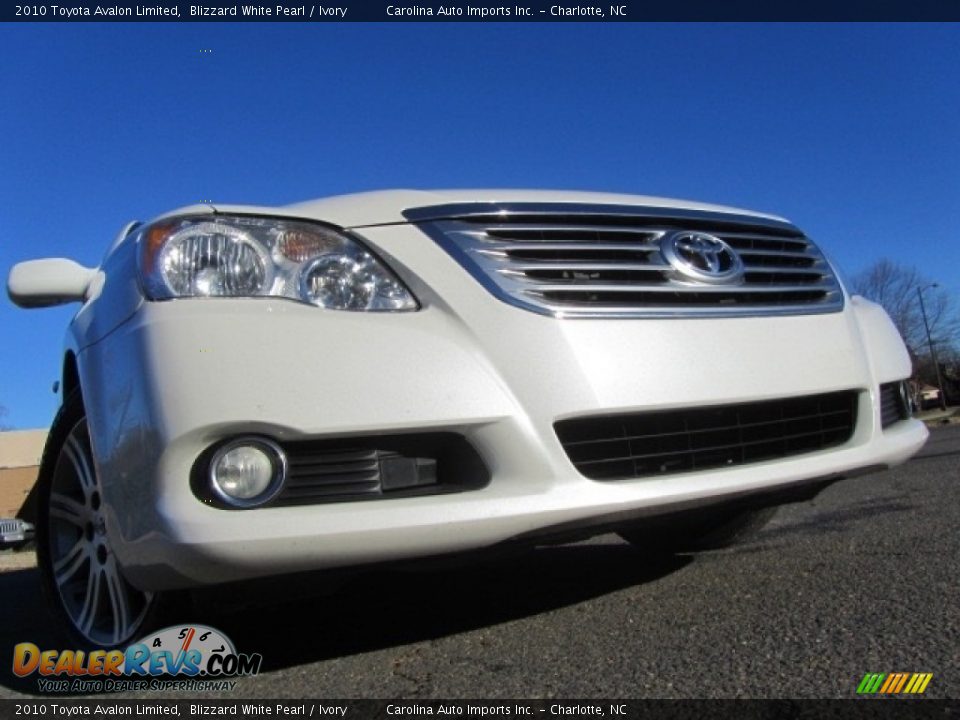 2010 Toyota Avalon Limited Blizzard White Pearl / Ivory Photo #1