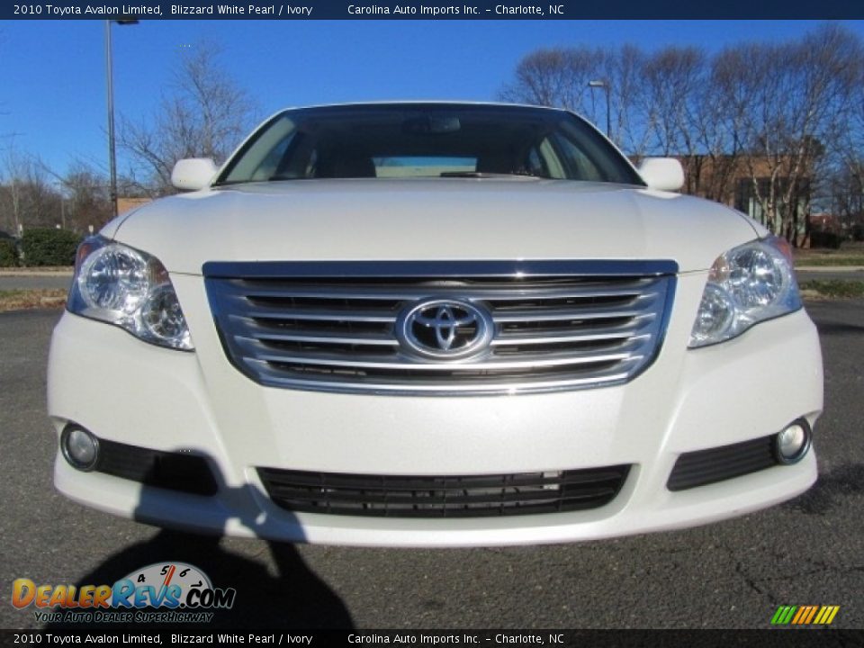 2010 Toyota Avalon Limited Blizzard White Pearl / Ivory Photo #4