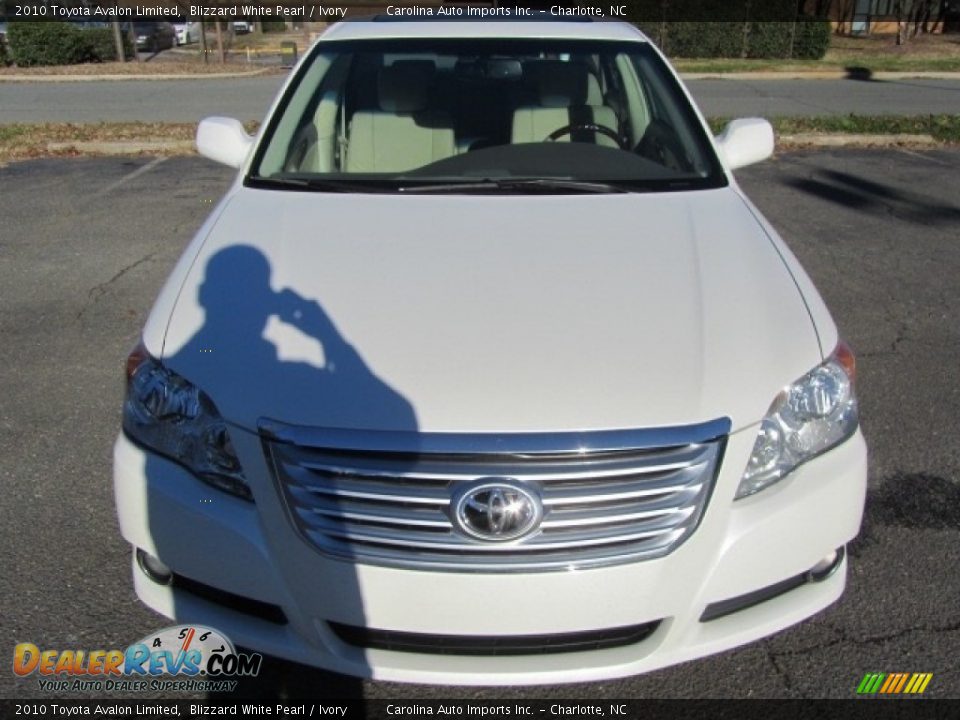 2010 Toyota Avalon Limited Blizzard White Pearl / Ivory Photo #5