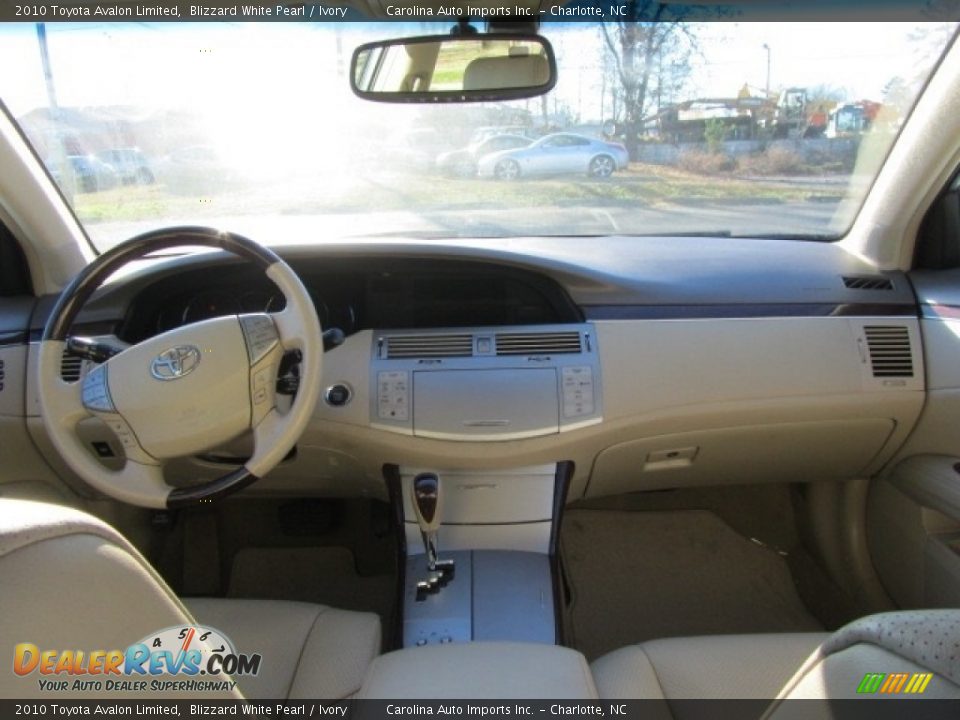 2010 Toyota Avalon Limited Blizzard White Pearl / Ivory Photo #13