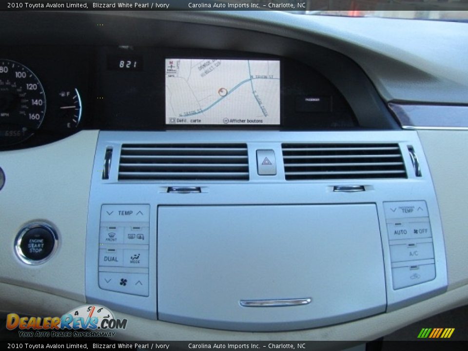 2010 Toyota Avalon Limited Blizzard White Pearl / Ivory Photo #15