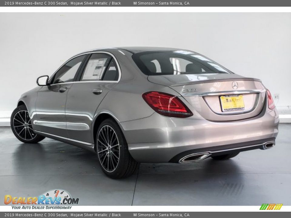 2019 Mercedes-Benz C 300 Sedan Mojave Silver Metallic / Black Photo #2