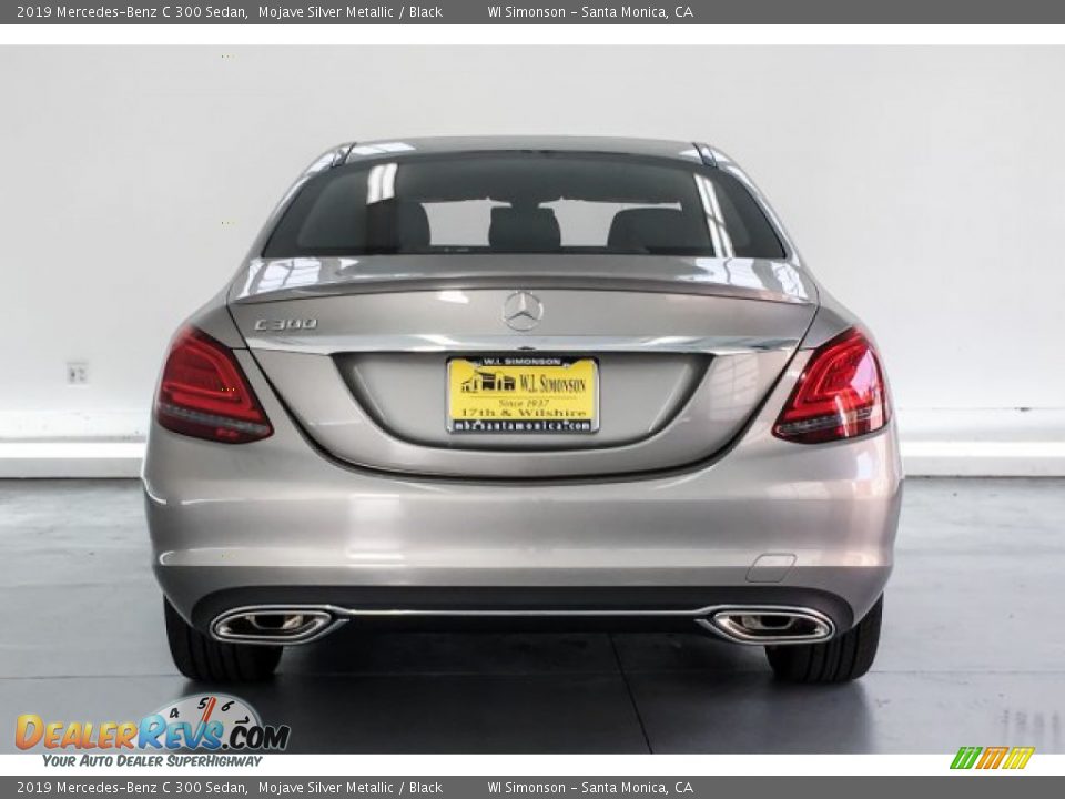 2019 Mercedes-Benz C 300 Sedan Mojave Silver Metallic / Black Photo #3