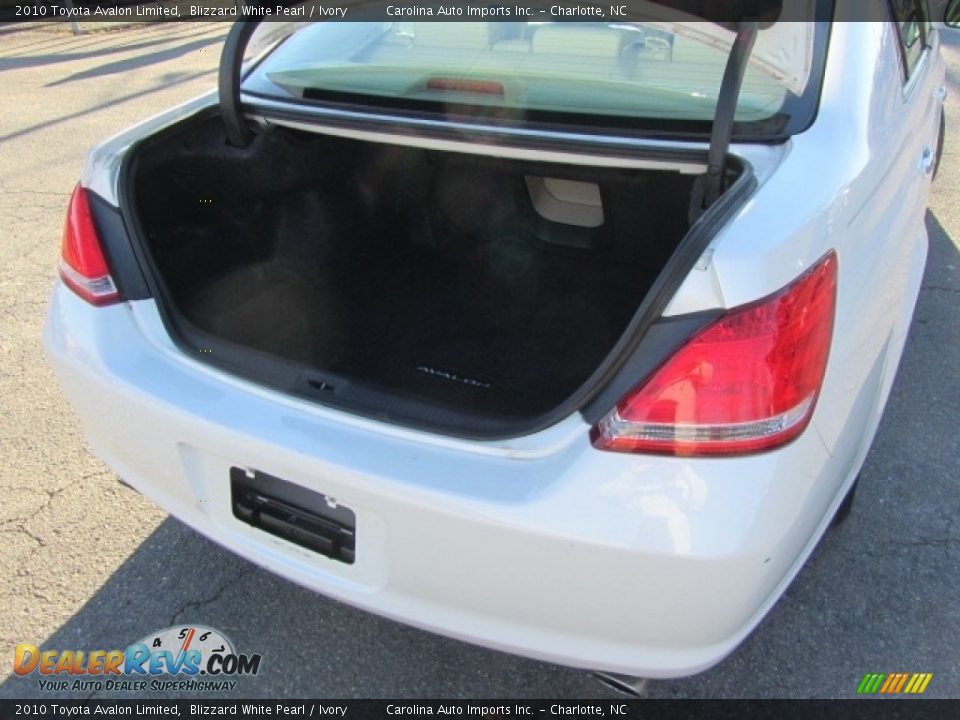 2010 Toyota Avalon Limited Blizzard White Pearl / Ivory Photo #20