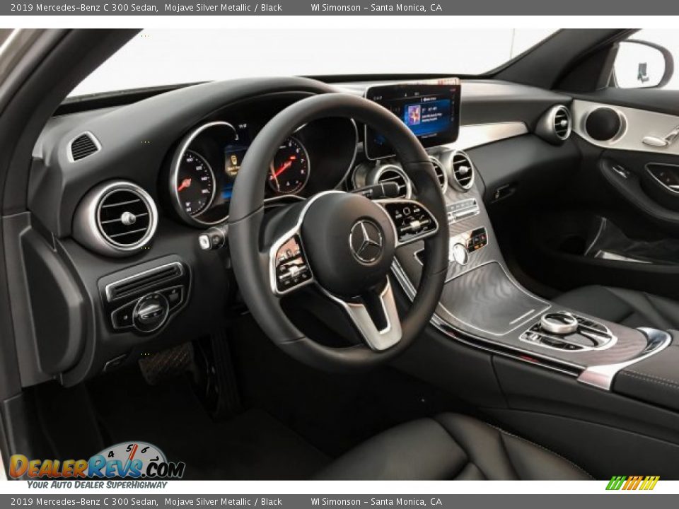 2019 Mercedes-Benz C 300 Sedan Mojave Silver Metallic / Black Photo #4