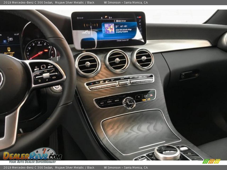 2019 Mercedes-Benz C 300 Sedan Mojave Silver Metallic / Black Photo #6