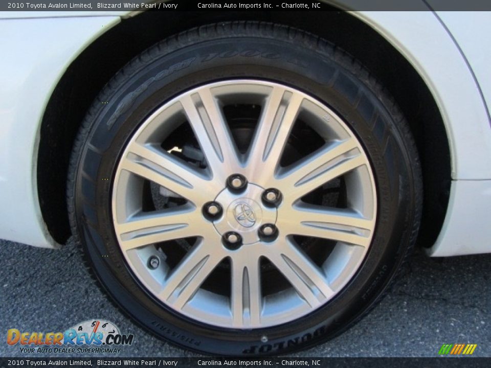 2010 Toyota Avalon Limited Blizzard White Pearl / Ivory Photo #26