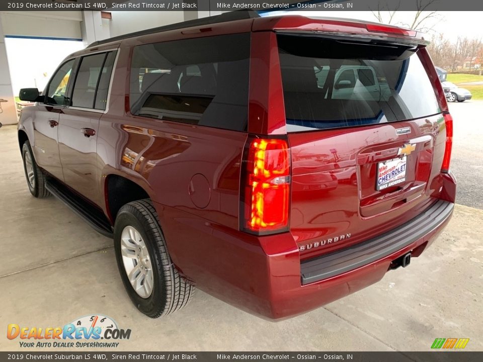 2019 Chevrolet Suburban LS 4WD Siren Red Tintcoat / Jet Black Photo #22