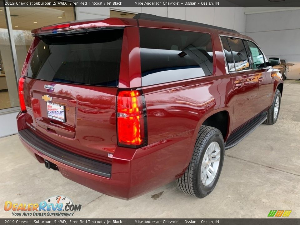 2019 Chevrolet Suburban LS 4WD Siren Red Tintcoat / Jet Black Photo #26