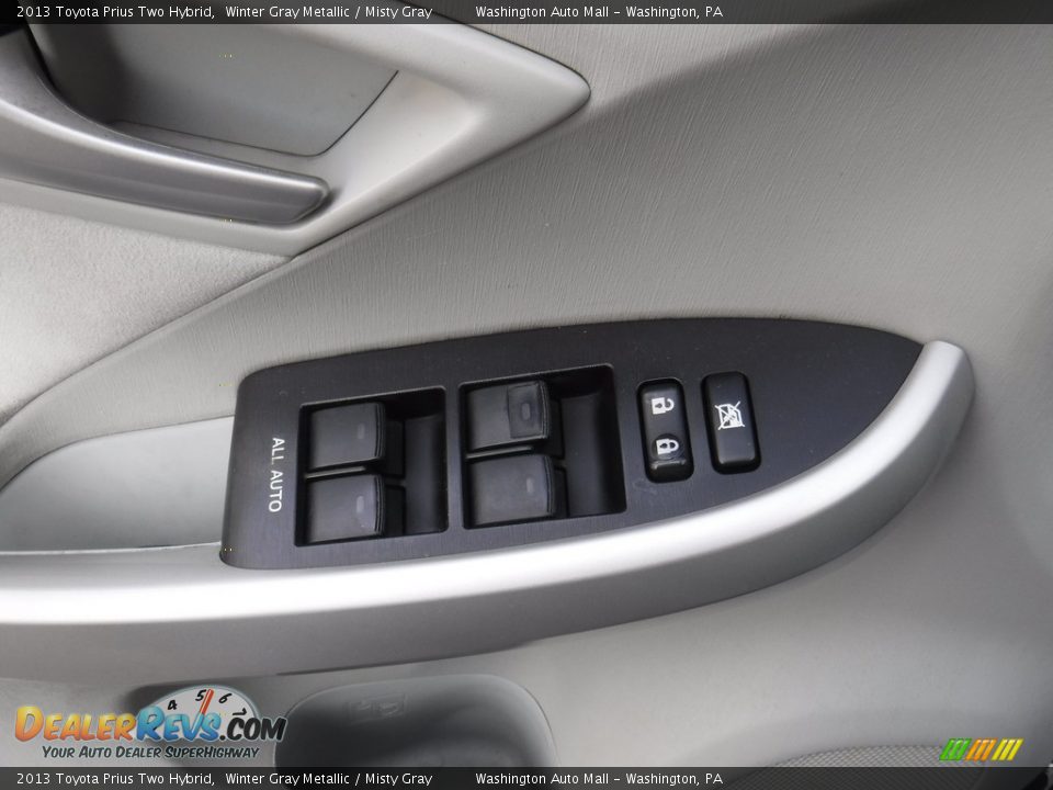 2013 Toyota Prius Two Hybrid Winter Gray Metallic / Misty Gray Photo #11