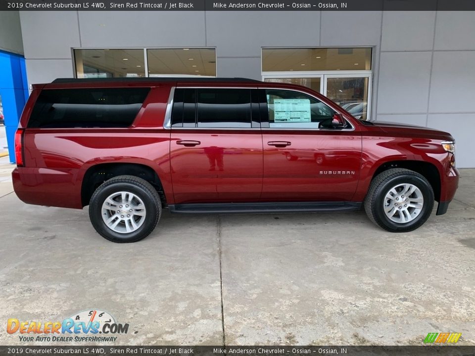 2019 Chevrolet Suburban LS 4WD Siren Red Tintcoat / Jet Black Photo #32
