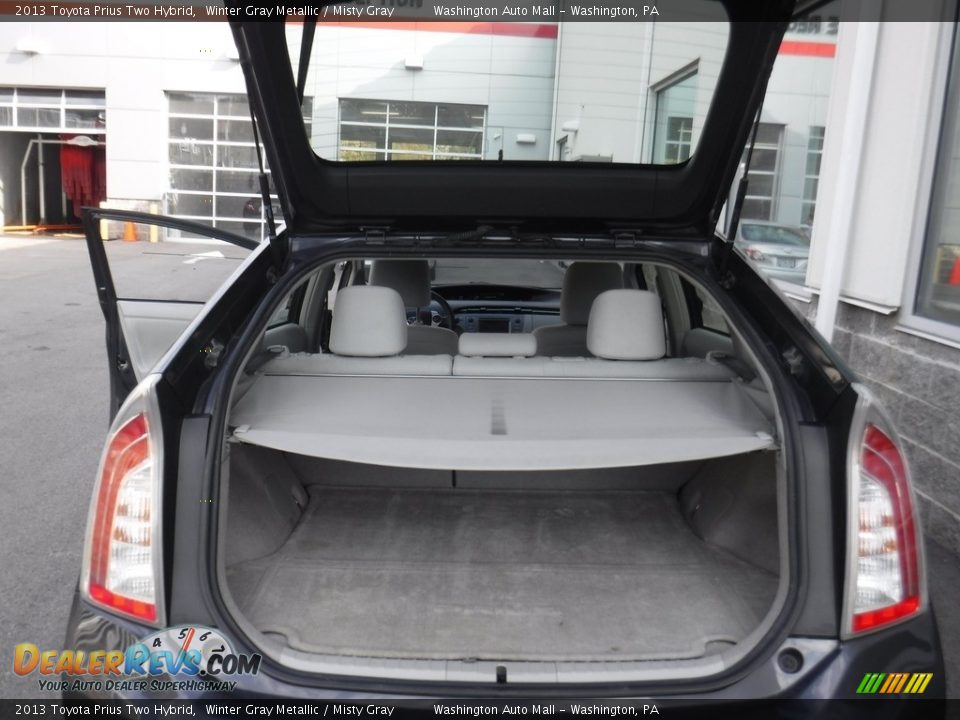 2013 Toyota Prius Two Hybrid Winter Gray Metallic / Misty Gray Photo #22