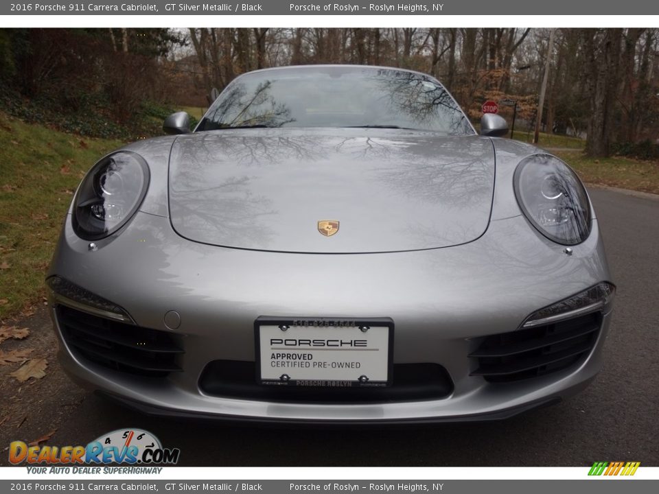 2016 Porsche 911 Carrera Cabriolet GT Silver Metallic / Black Photo #2