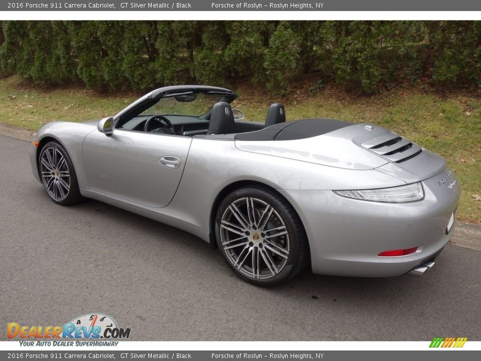 2016 Porsche 911 Carrera Cabriolet GT Silver Metallic / Black Photo #4