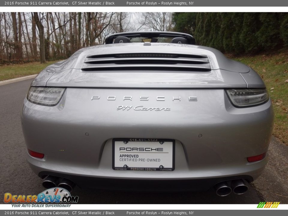 2016 Porsche 911 Carrera Cabriolet GT Silver Metallic / Black Photo #5