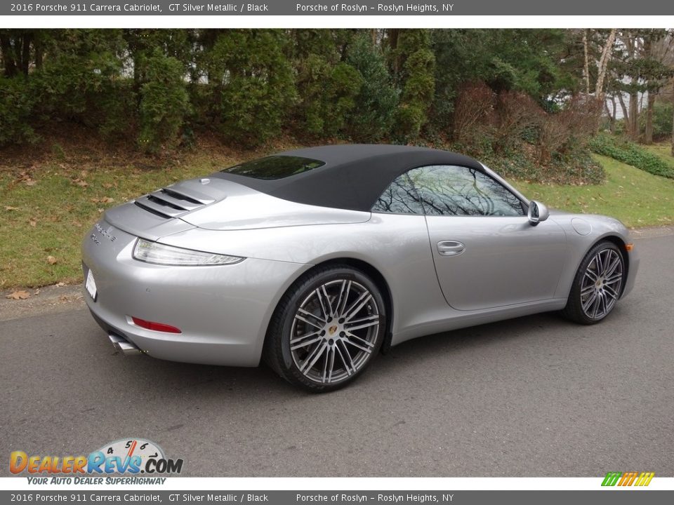 2016 Porsche 911 Carrera Cabriolet GT Silver Metallic / Black Photo #6