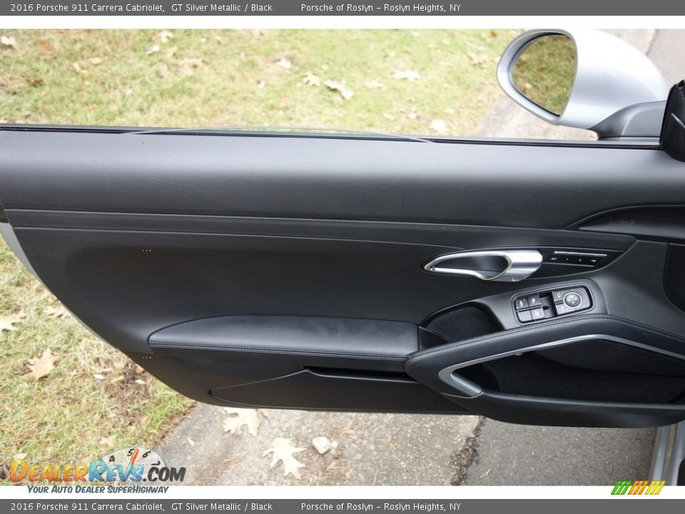 2016 Porsche 911 Carrera Cabriolet GT Silver Metallic / Black Photo #12