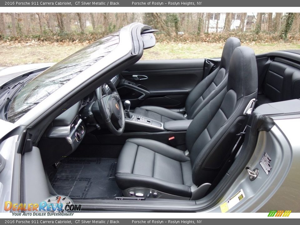 Front Seat of 2016 Porsche 911 Carrera Cabriolet Photo #13