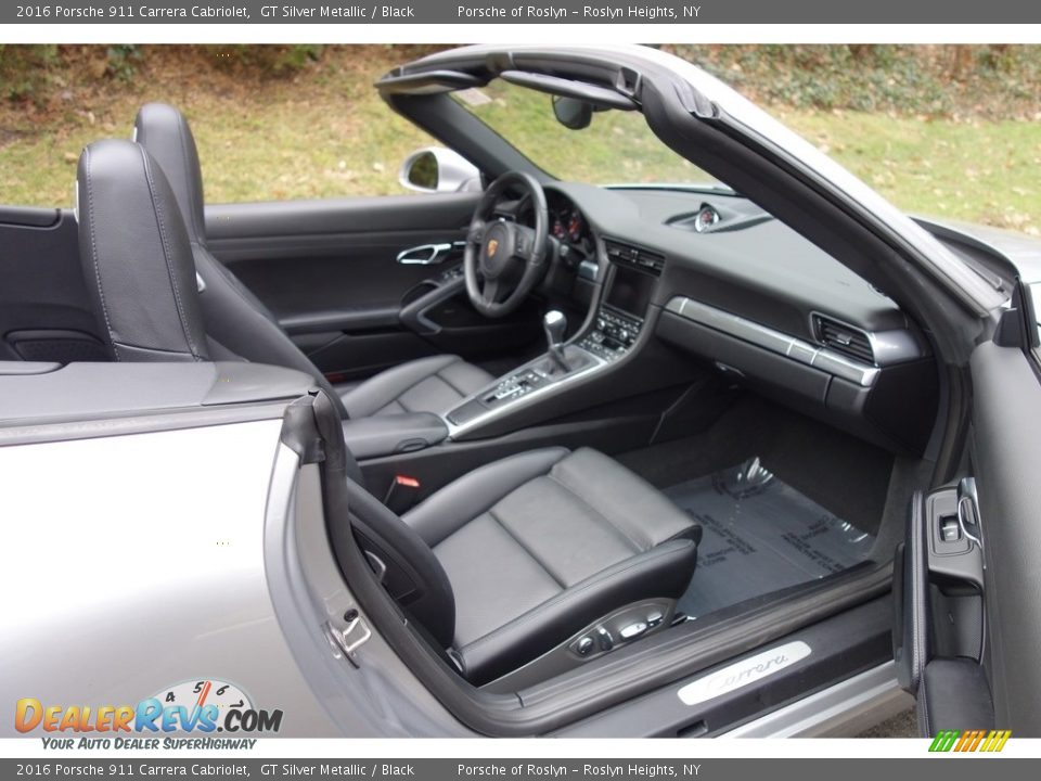 2016 Porsche 911 Carrera Cabriolet GT Silver Metallic / Black Photo #15