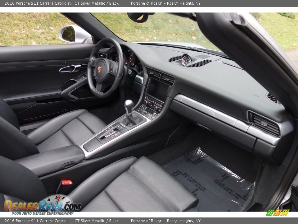2016 Porsche 911 Carrera Cabriolet GT Silver Metallic / Black Photo #16