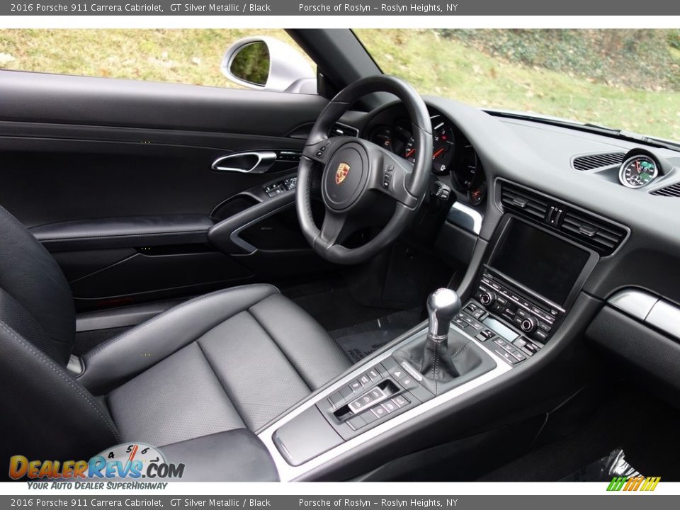 2016 Porsche 911 Carrera Cabriolet GT Silver Metallic / Black Photo #17