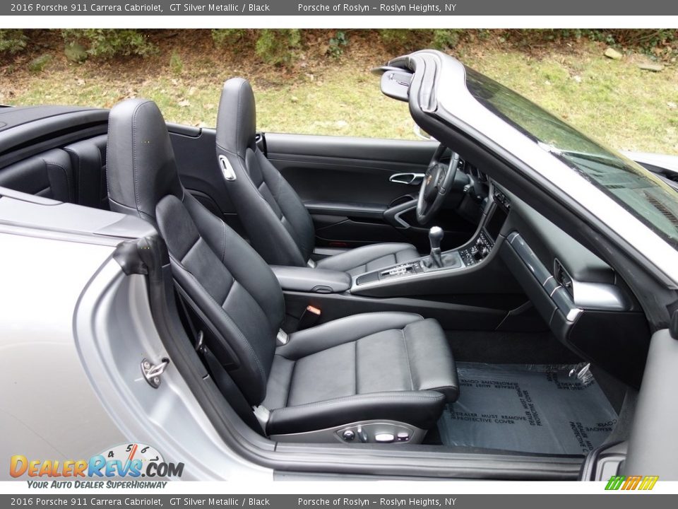 2016 Porsche 911 Carrera Cabriolet GT Silver Metallic / Black Photo #18