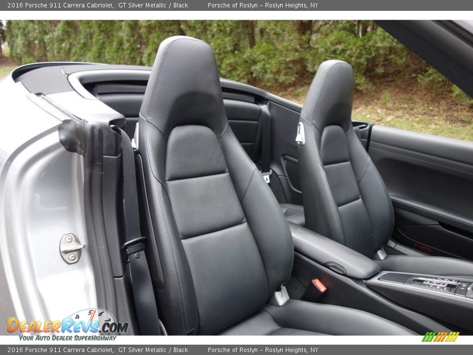 2016 Porsche 911 Carrera Cabriolet GT Silver Metallic / Black Photo #19