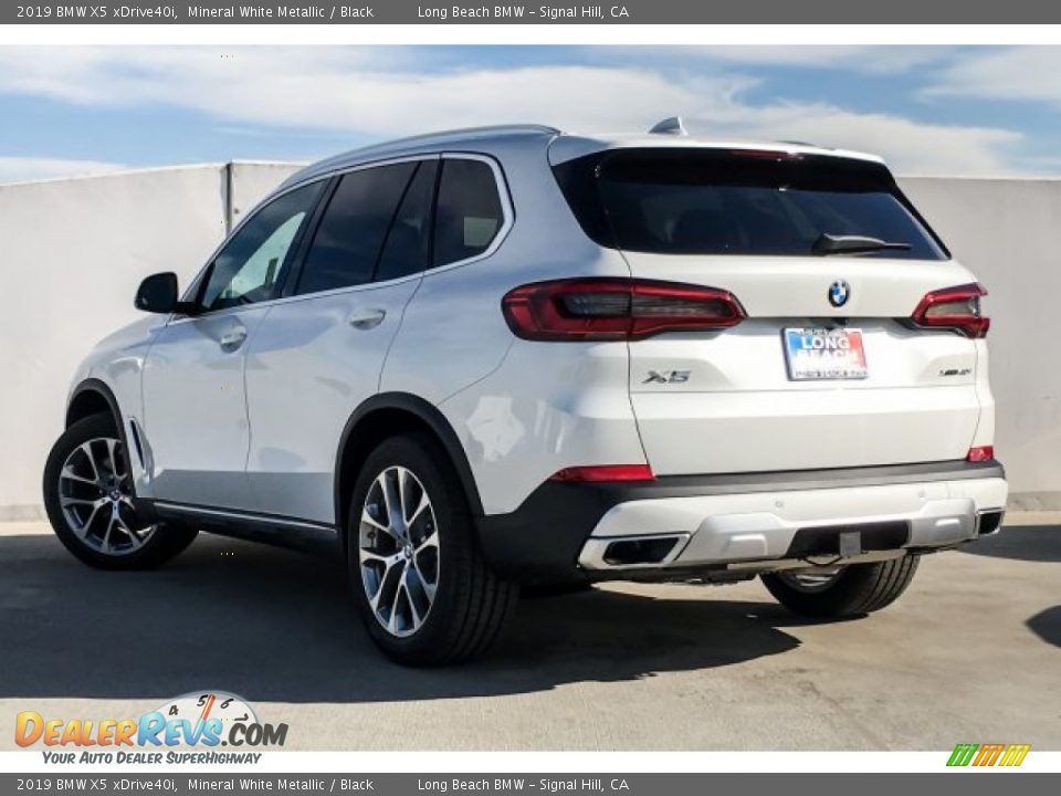 2019 BMW X5 xDrive40i Mineral White Metallic / Black Photo #2
