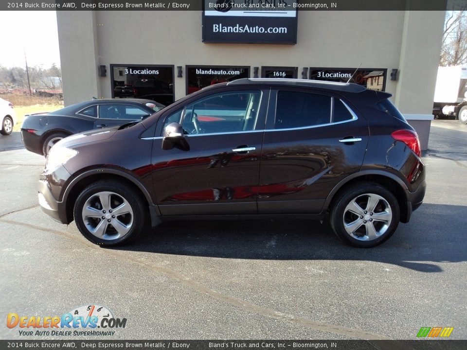 2014 Buick Encore AWD Deep Espresso Brown Metallic / Ebony Photo #1