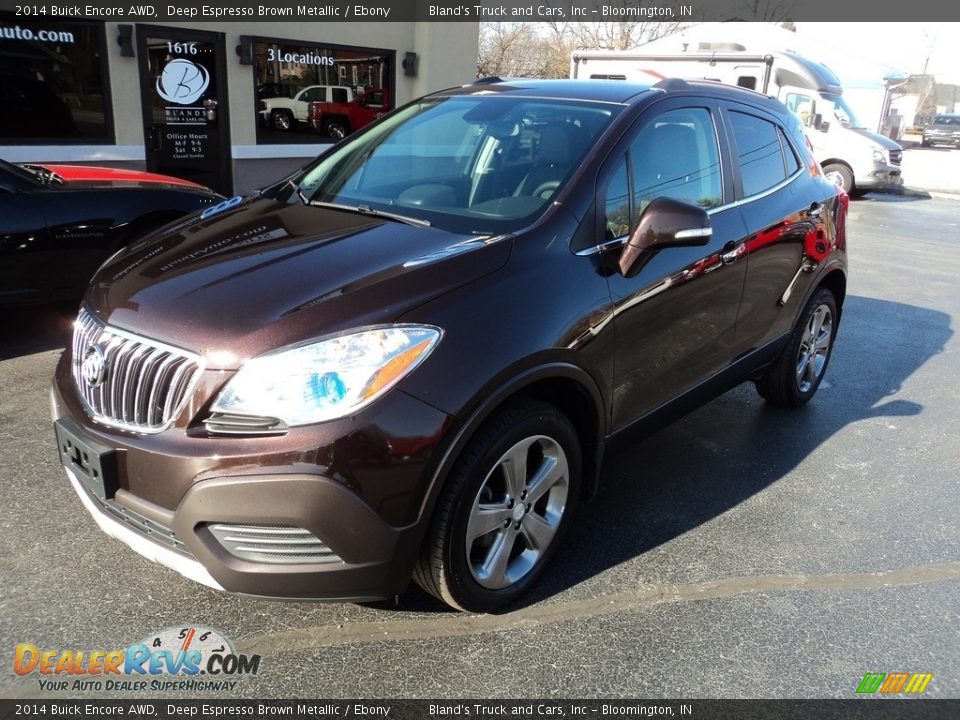 2014 Buick Encore AWD Deep Espresso Brown Metallic / Ebony Photo #2