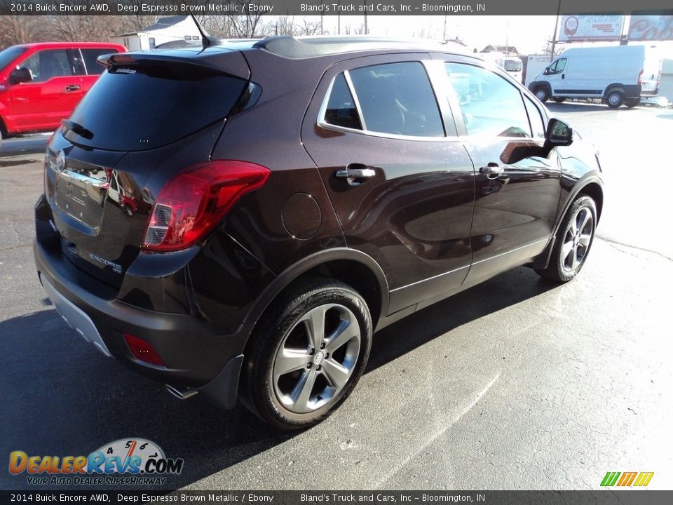 2014 Buick Encore AWD Deep Espresso Brown Metallic / Ebony Photo #4