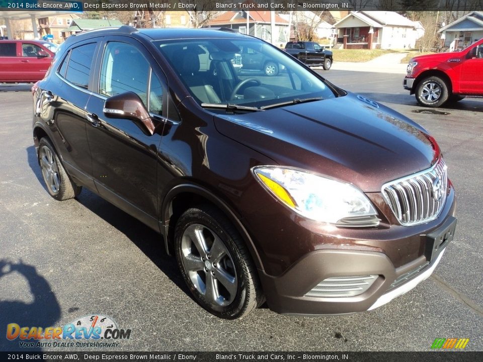 2014 Buick Encore AWD Deep Espresso Brown Metallic / Ebony Photo #5