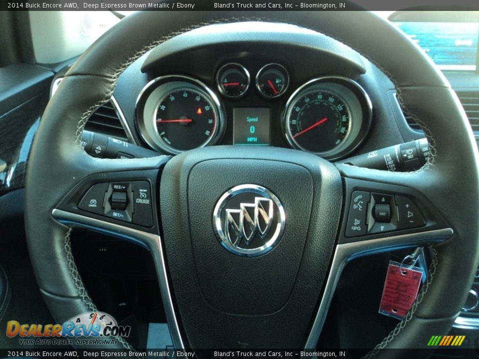 2014 Buick Encore AWD Deep Espresso Brown Metallic / Ebony Photo #13