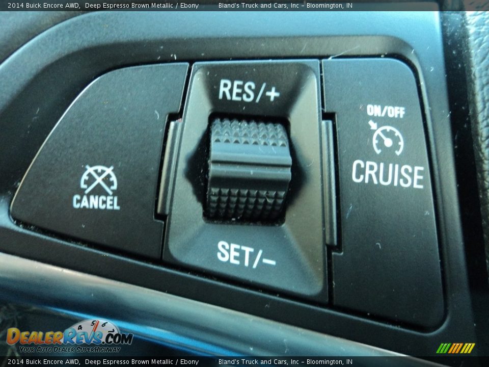2014 Buick Encore AWD Deep Espresso Brown Metallic / Ebony Photo #16
