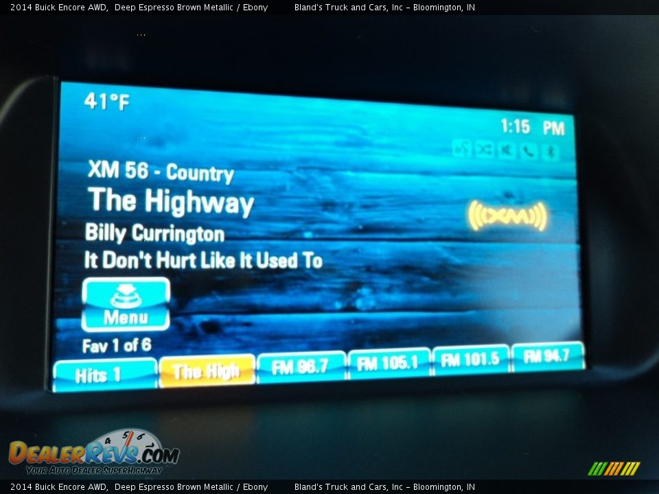 2014 Buick Encore AWD Deep Espresso Brown Metallic / Ebony Photo #18