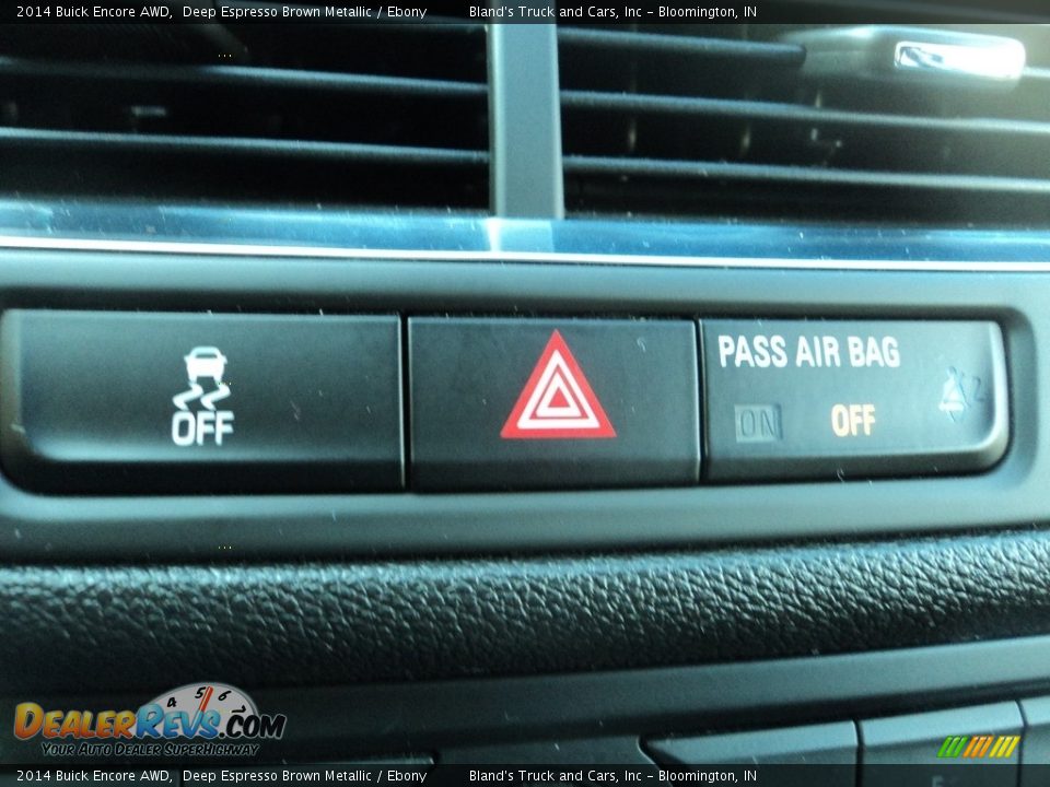 2014 Buick Encore AWD Deep Espresso Brown Metallic / Ebony Photo #20