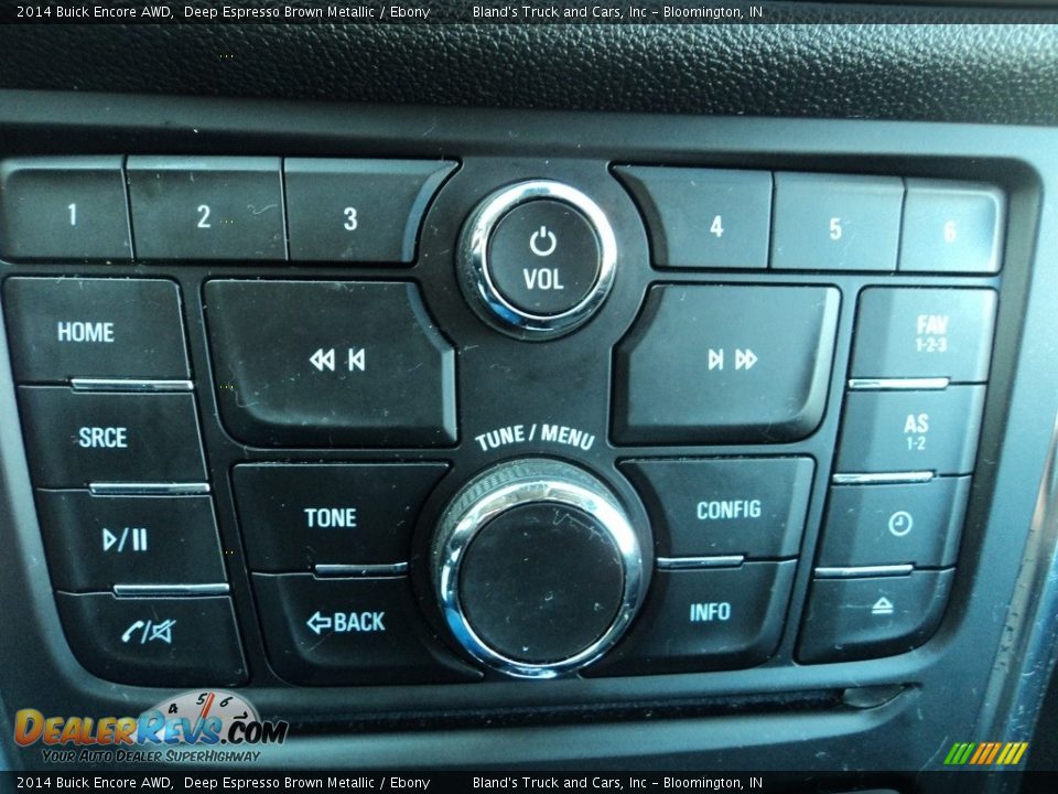 2014 Buick Encore AWD Deep Espresso Brown Metallic / Ebony Photo #21